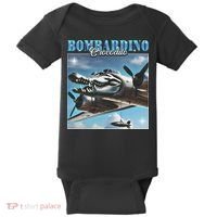 Bombardiro Crocodillo Funny Italian Brainrot Meme Humor Gen Baby Bodysuit thumb 0