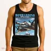 Bombardiro Crocodillo Funny Italian Brainrot Meme Humor Gen Tank Top thumb 3