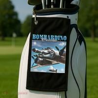 Bombardiro Crocodillo Funny Italian Brainrot Meme Humor Gen Golf Towel thumb 2