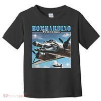 Bombardiro Crocodillo Funny Italian Brainrot Meme Humor Gen Toddler T-Shirt thumb 0