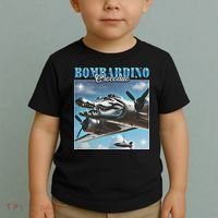Bombardiro Crocodillo Funny Italian Brainrot Meme Humor Gen Toddler T-Shirt thumb 2