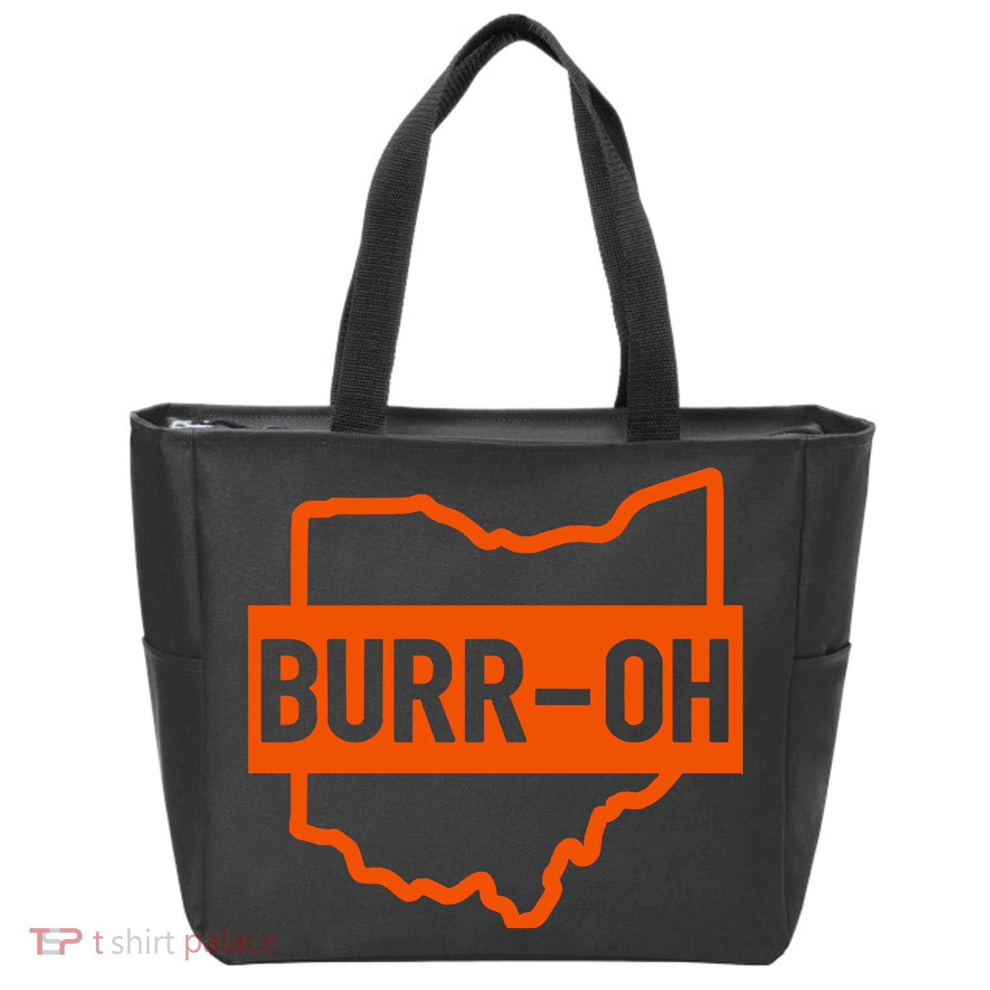 BurrOh, Cincinnati Football Tote Bag