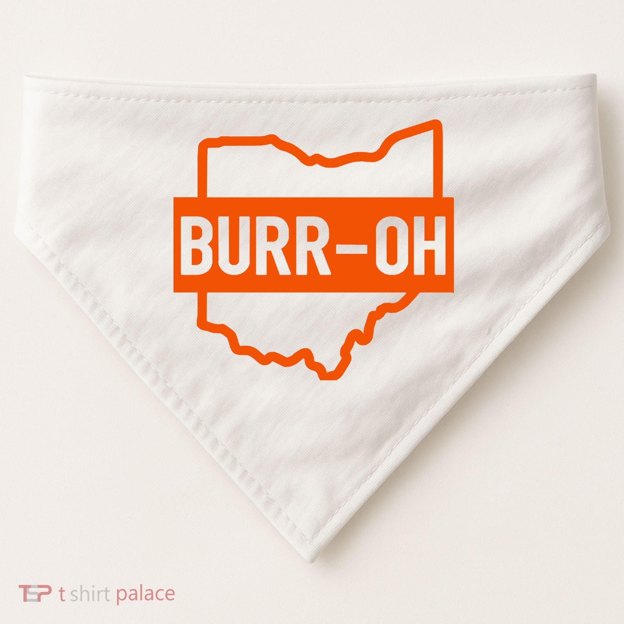 BurrOh, Cincinnati Football USA-Made Doggie Bandana