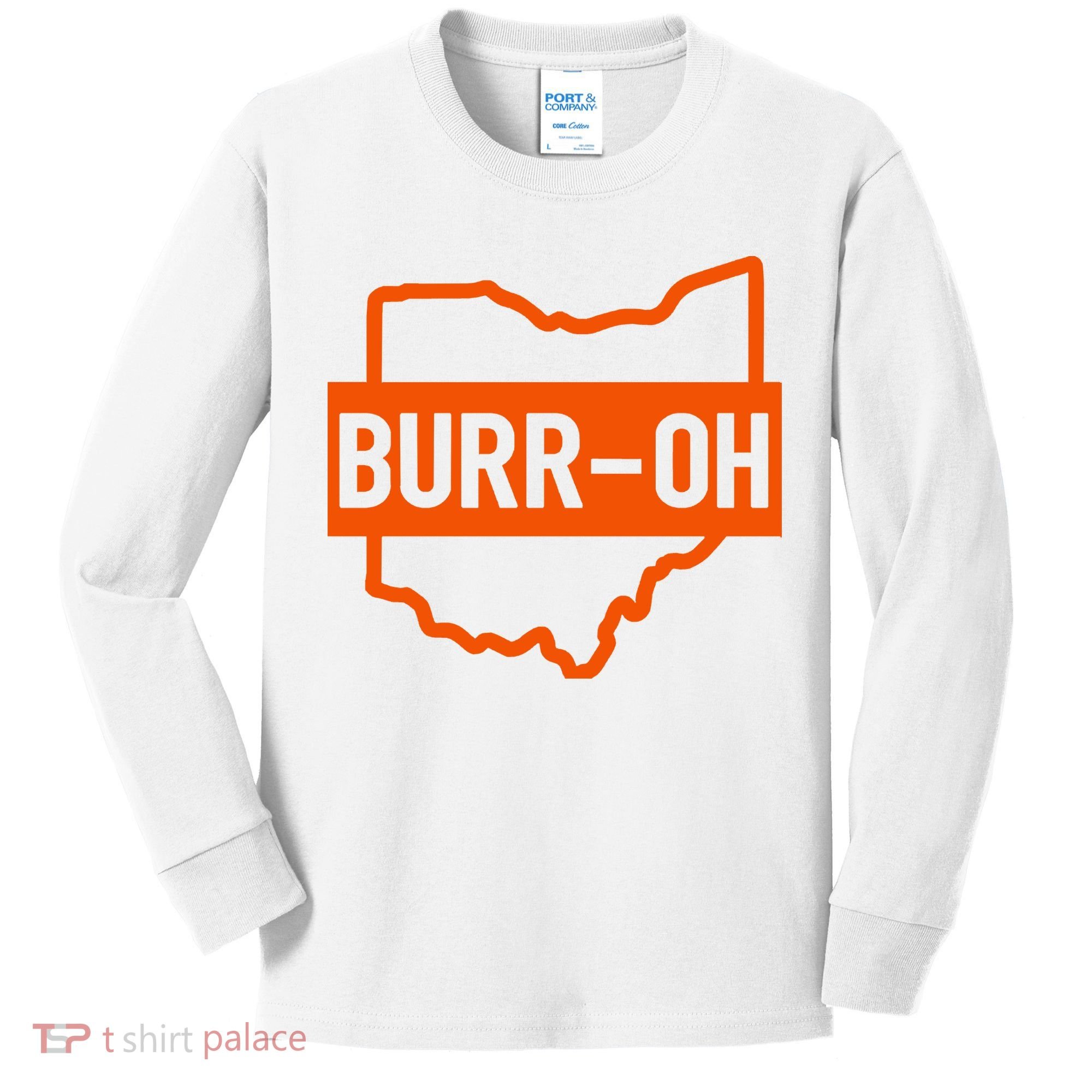 BurrOh, Cincinnati Football Kids Long Sleeve Shirt