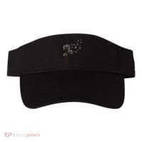 Border Collie Flower Fly Dandelion Funny Dog Visor thumb 0