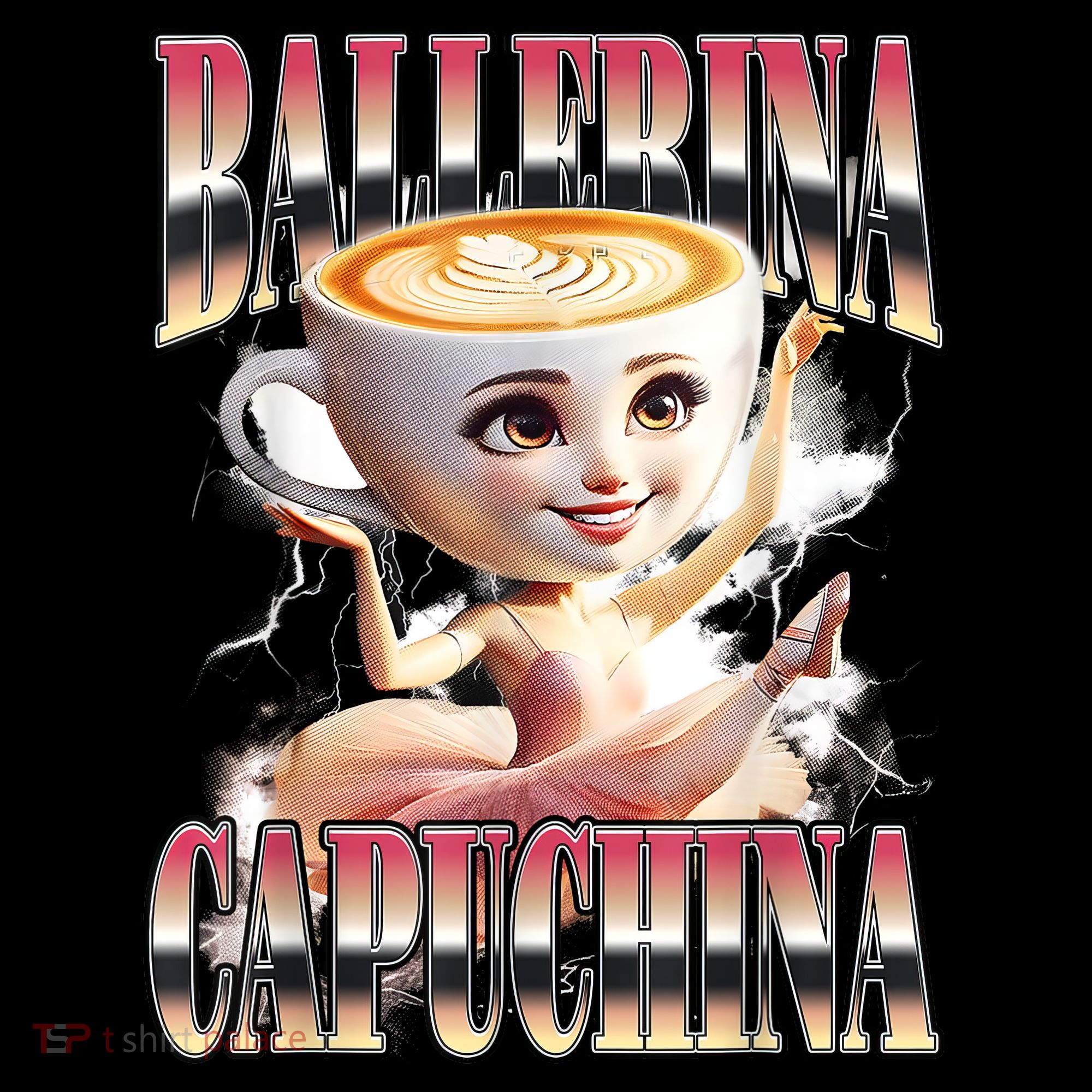 Ballerina Capuchina Funny Italian Brainrot Meme Humor Gen Z  Coffee Mug