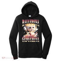 Ballerina Capuchina Funny Italian Brainrot Meme Humor Gen Z  Women's Hoodie thumb 0