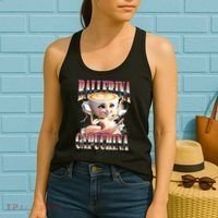 Ballerina Capuchina Funny Italian Brainrot Meme Humor Gen Z  Women's Tank Top thumb 2