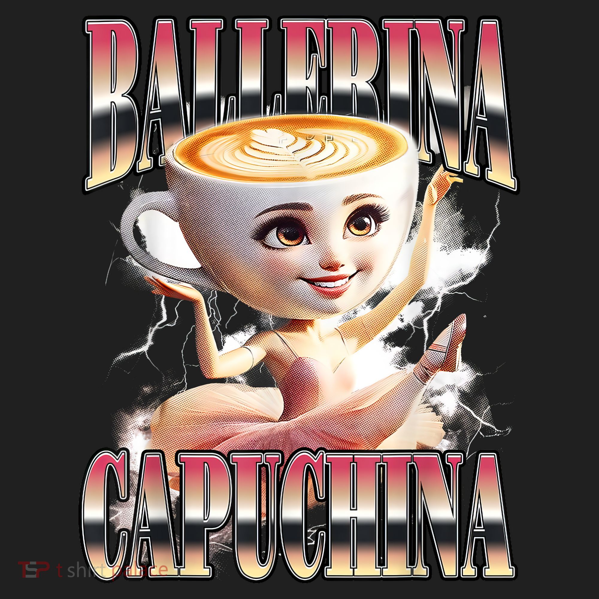 Ballerina Capuchina Funny Italian Brainrot Meme Humor Gen Z  Hat