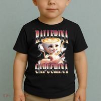 Ballerina Capuchina Funny Italian Brainrot Meme Humor Gen Z  Toddler T-Shirt thumb 2
