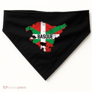 Basque Country Flag Euskadi Historical Roots USA-Made Doggie Bandana