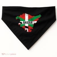 Basque Country Flag Euskadi Historical Roots USA-Made Doggie Bandana thumb 0
