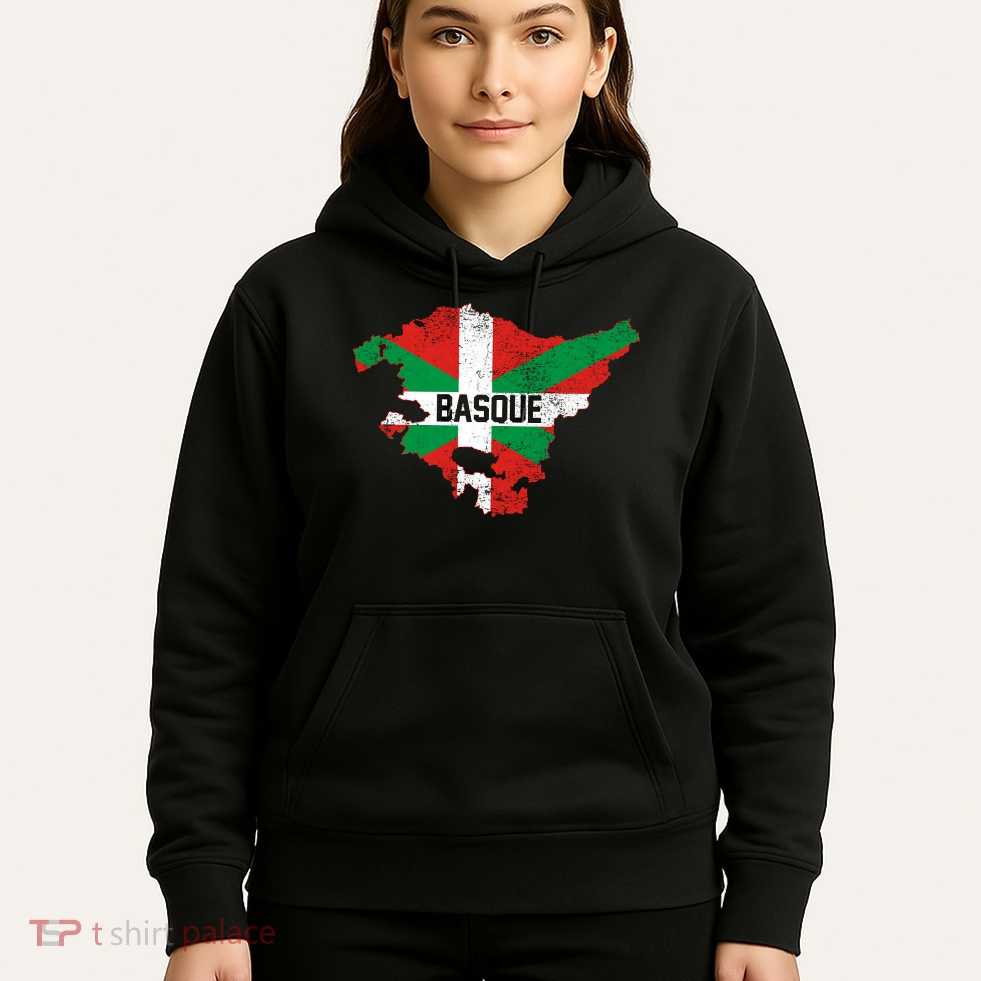 Basque Country Flag Euskadi Historical Roots Hoodie