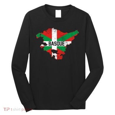 Basque Country Flag Euskadi Historical Roots Long Sleeve Shirt