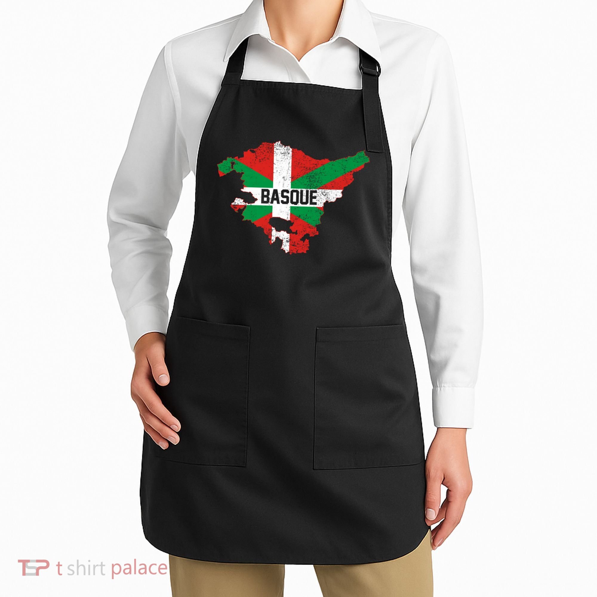 Basque Country Flag Euskadi Historical Roots Apron