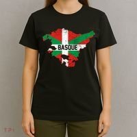 Basque Country Flag Euskadi Historical Roots T-Shirt thumb 4