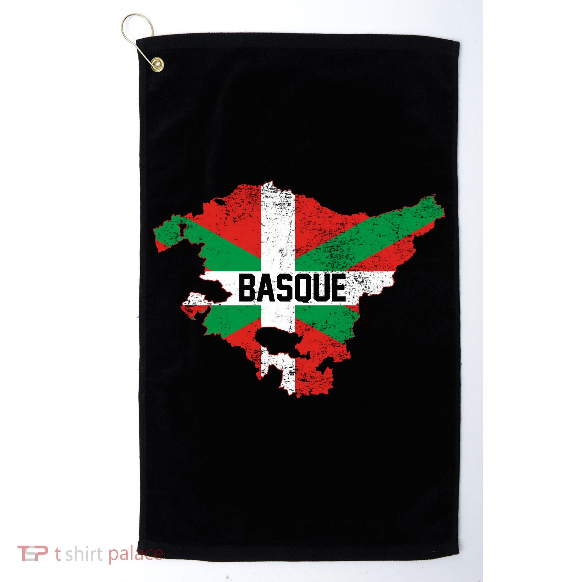 Basque Country Flag Euskadi Historical Roots Golf Towel