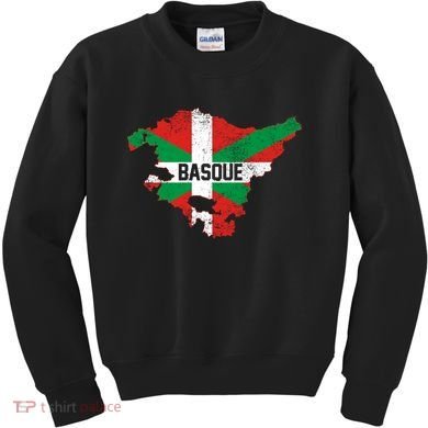 Basque Country Flag Euskadi Historical Roots Kids Sweatshirt