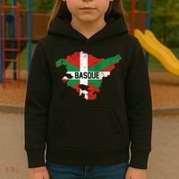Basque Country Flag Euskadi Historical Roots Kids Hoodie thumb 3