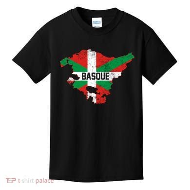 Basque Country Flag Euskadi Historical Roots Kids T-Shirt