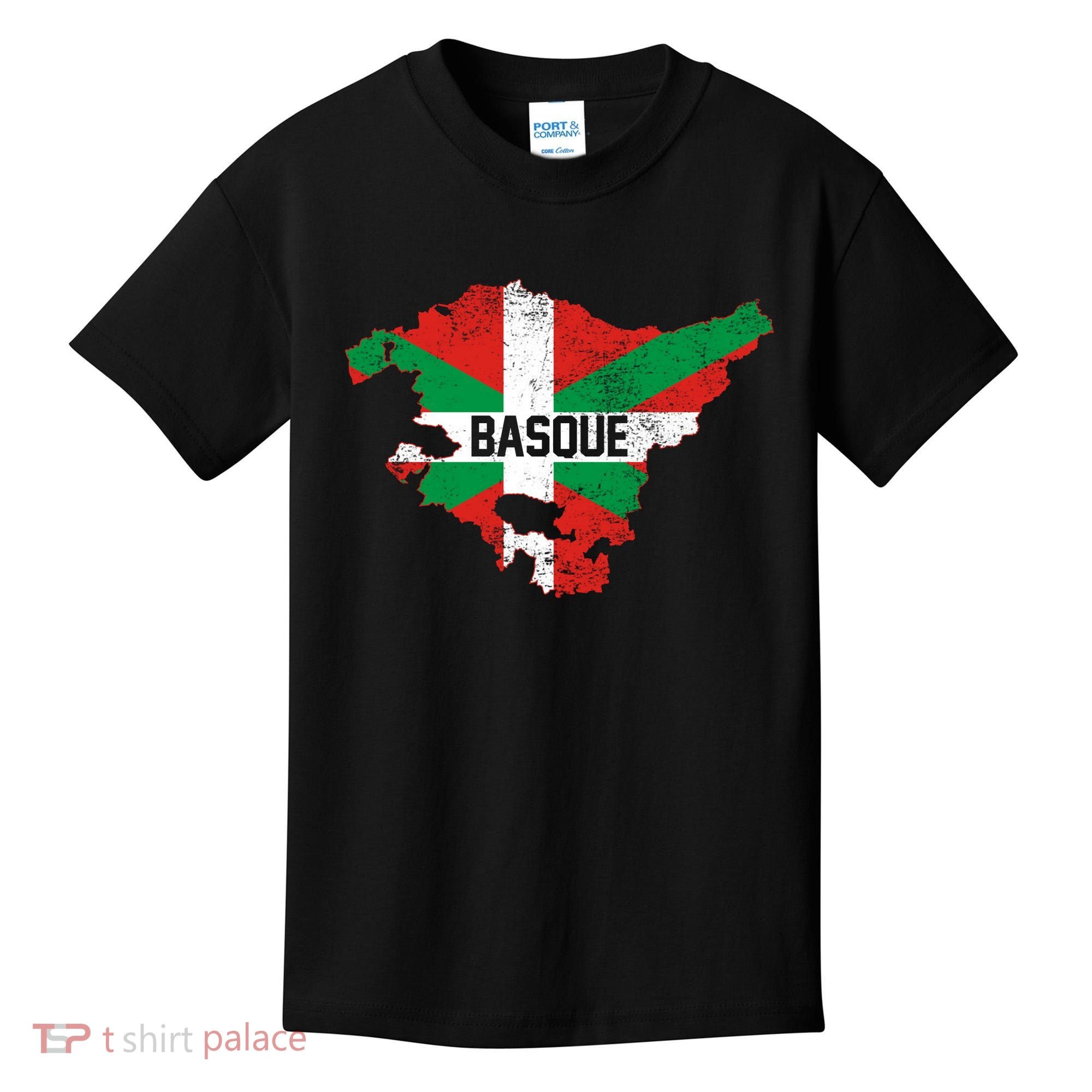Basque Country Flag Euskadi Historical Roots Kids T-Shirt