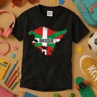 Basque Country Flag Euskadi Historical Roots Kids T-Shirt thumb 3