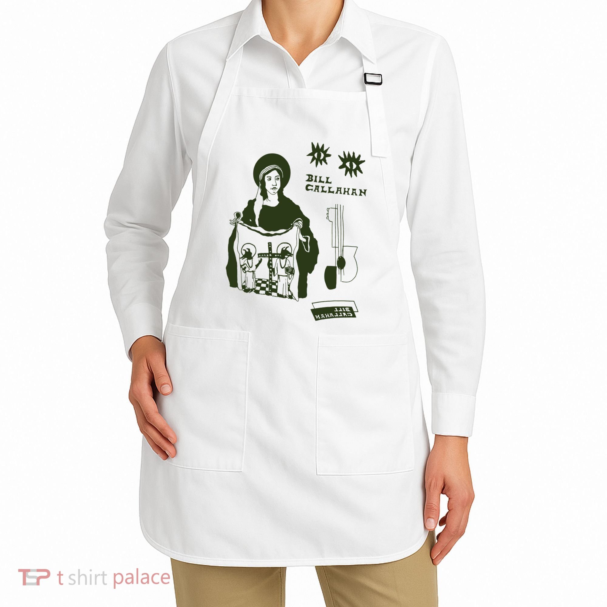 Bill Callahan Fan Art Apron