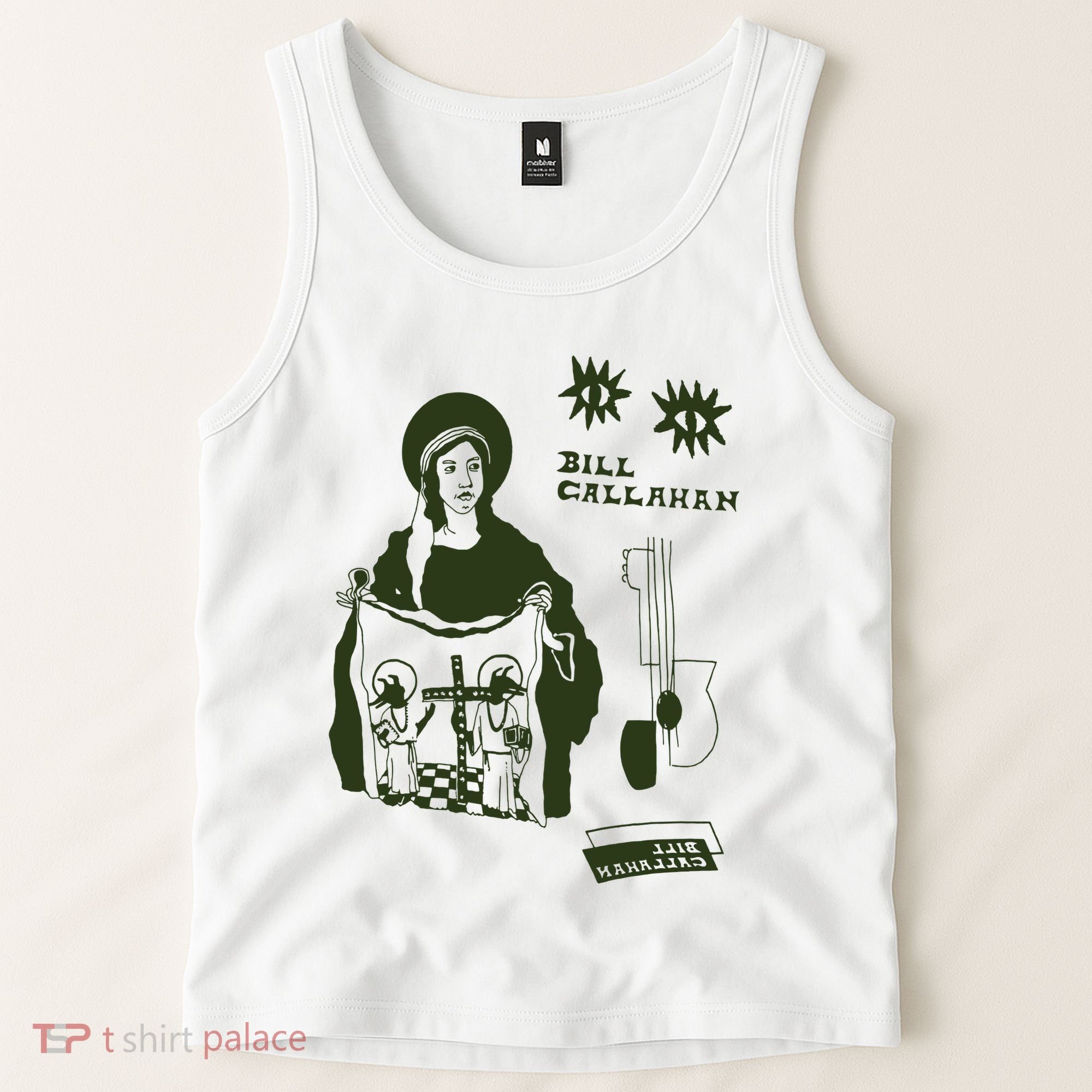 Bill Callahan Fan Art Tank Top