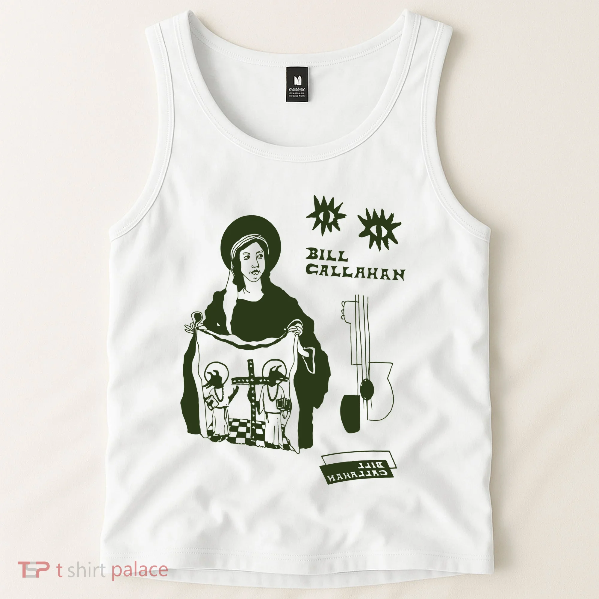 Bill Callahan Fan Art Tank Top