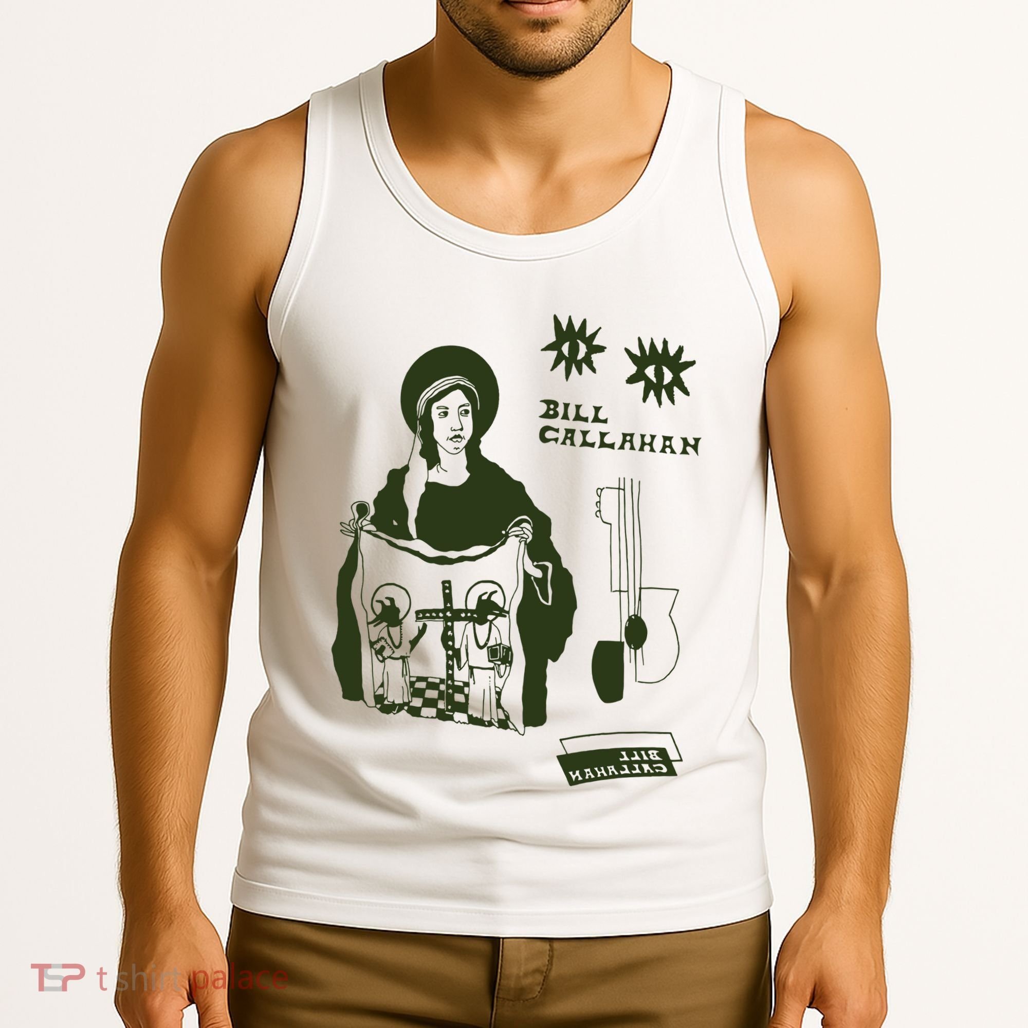 Bill Callahan Fan Art Tank Top