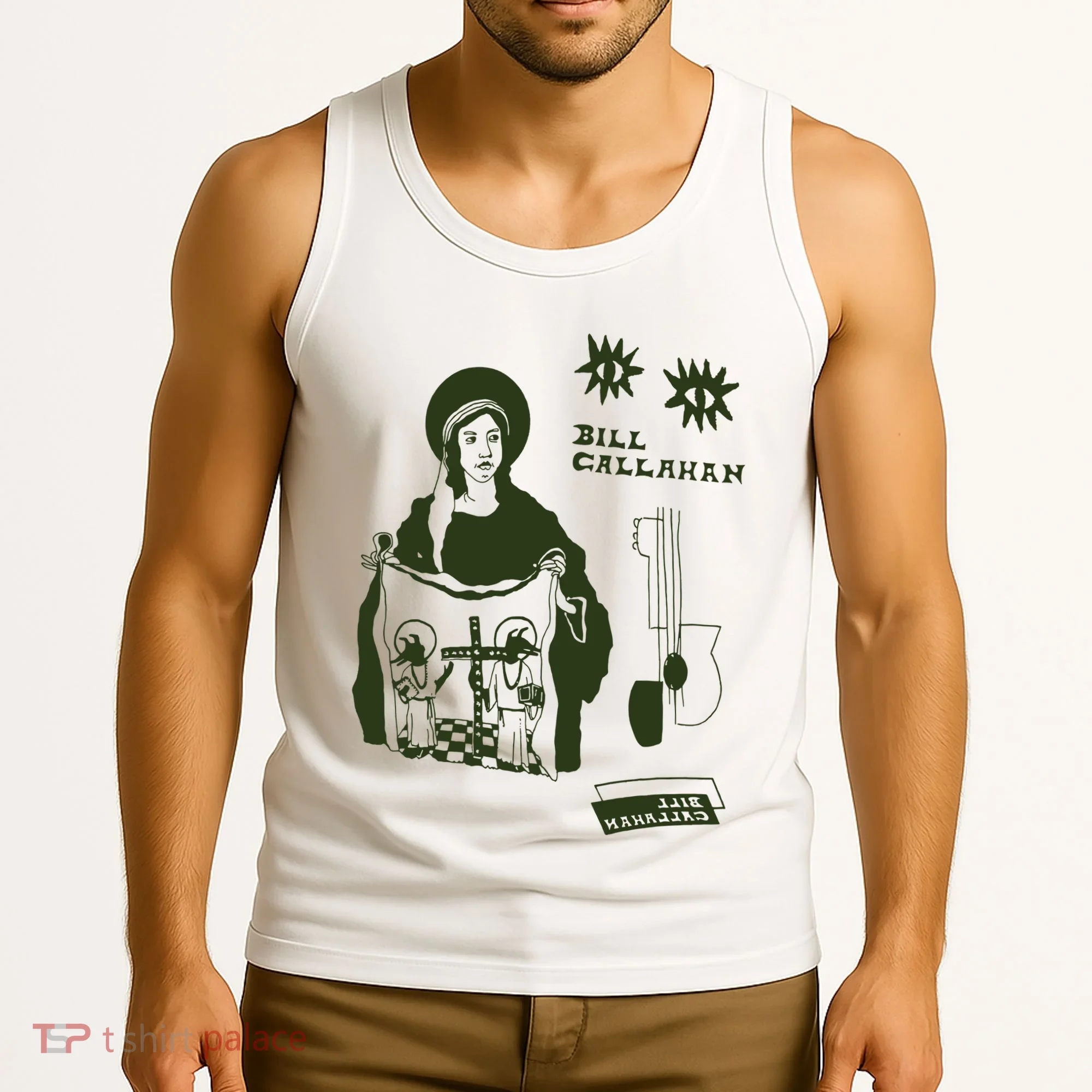 Bill Callahan Fan Art Tank Top