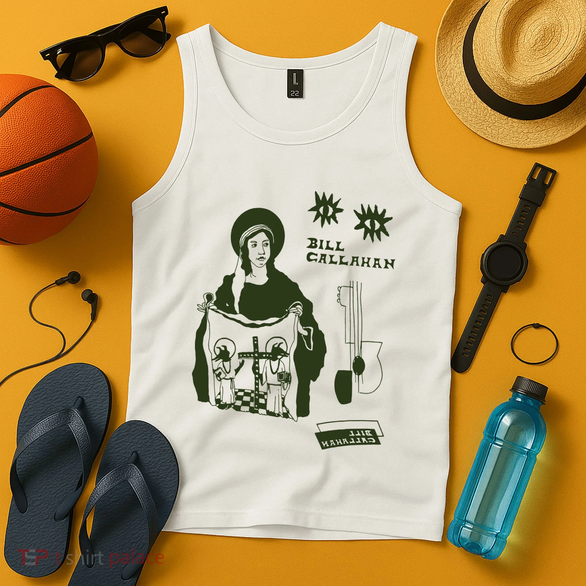 Bill Callahan Fan Art Tank Top