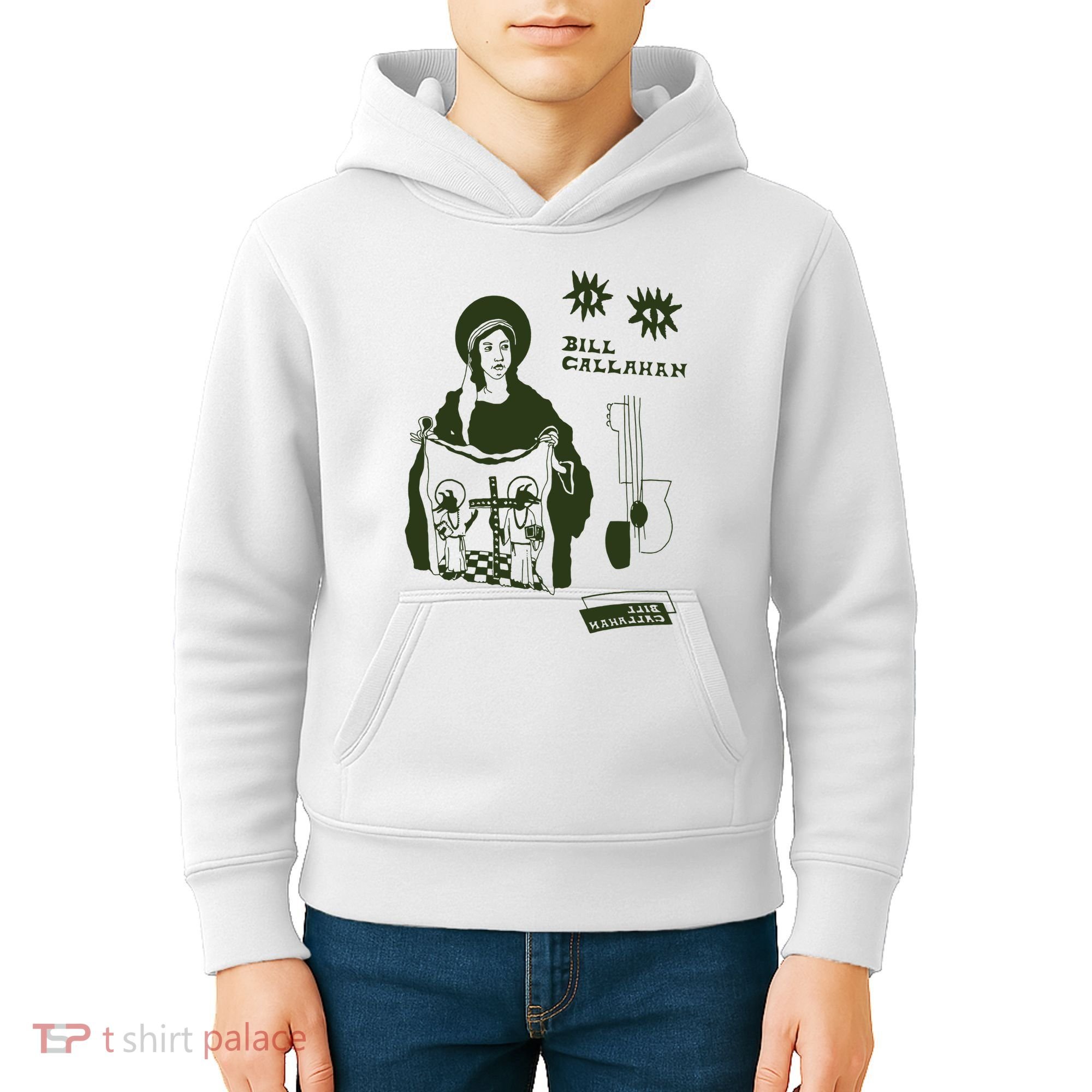 Bill Callahan Fan Art Kids Hoodie
