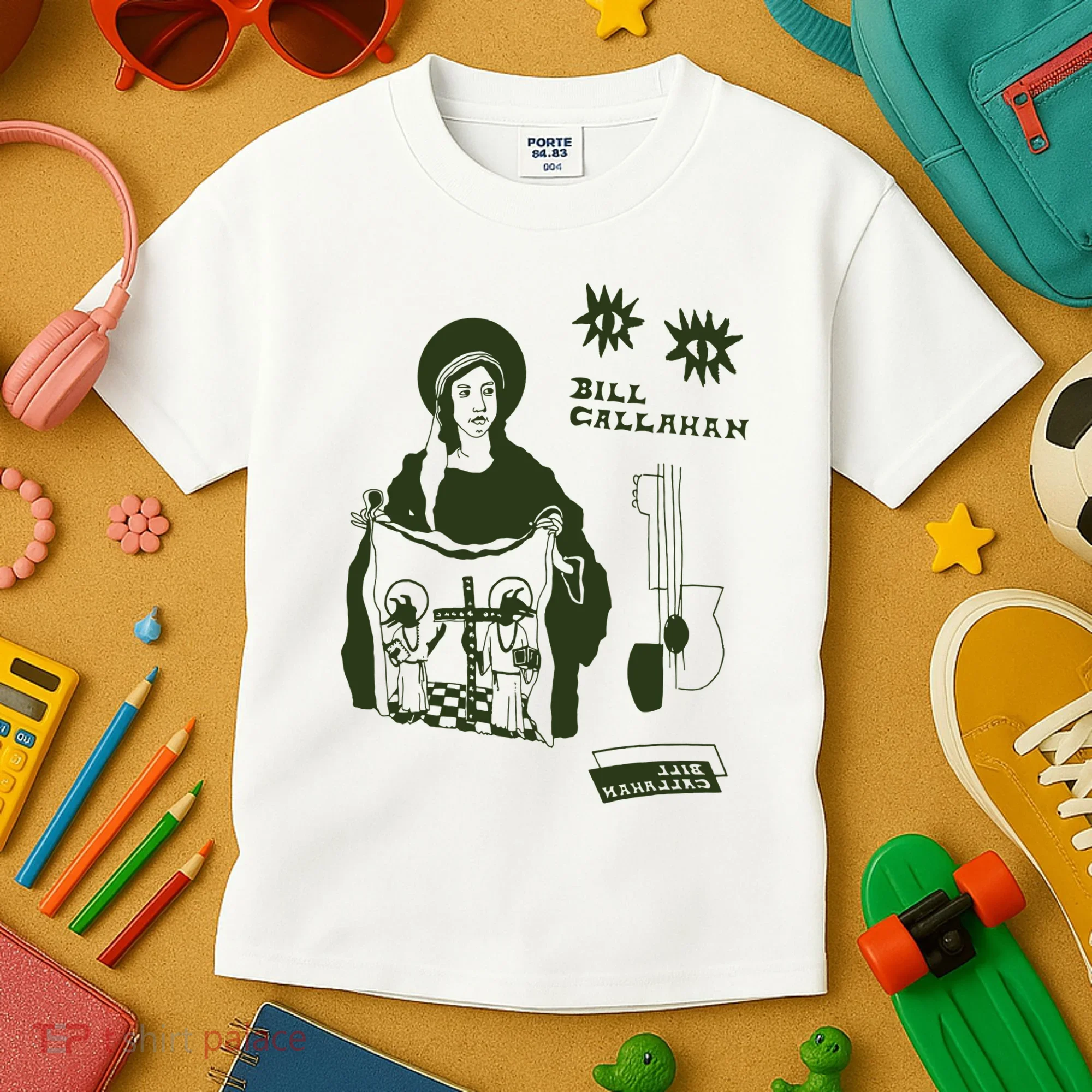 Bill Callahan Fan Art Kids T-Shirt