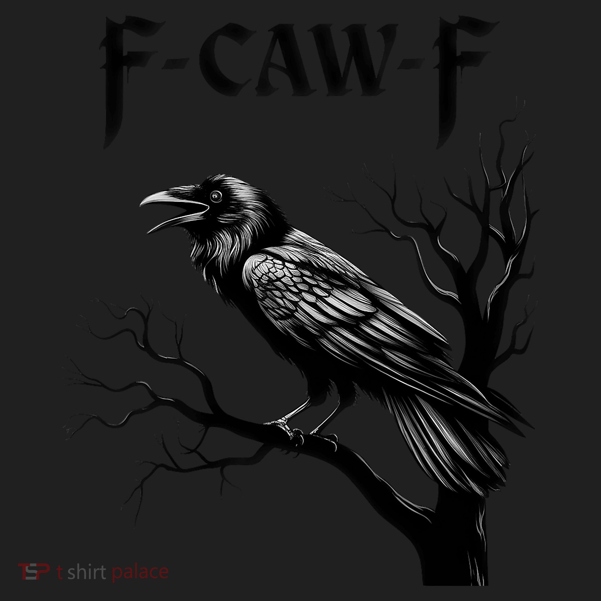 Black Crow, F-Caw-F Black Bird Women's Sweatshirt