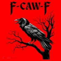 Black Crow, F-Caw-F Black Bird Santa Hat thumb 1