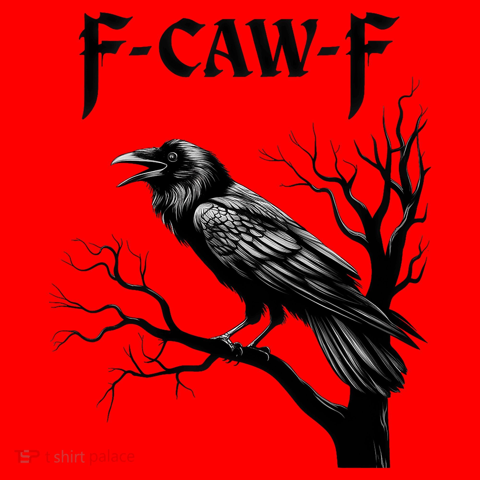 Black Crow, F-Caw-F Black Bird Santa Hat