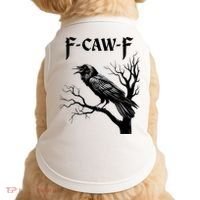 Black Crow, F-Caw-F Black Bird Doggie Tank thumb 0