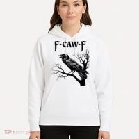 Black Crow, F-Caw-F Black Bird Hoodie thumb 5