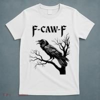 Black Crow, F-Caw-F Black Bird T-Shirt thumb 5