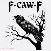 Black Crow, F-Caw-F Black Bird T-Shirt thumb 7