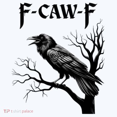 Black Crow, F-Caw-F Black Bird Women's Flannel Pajama Set