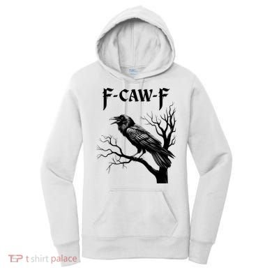 Black Crow, F-Caw-F Black Bird Women's Hoodie
