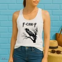 Black Crow, F-Caw-F Black Bird Women's Tank Top thumb 2