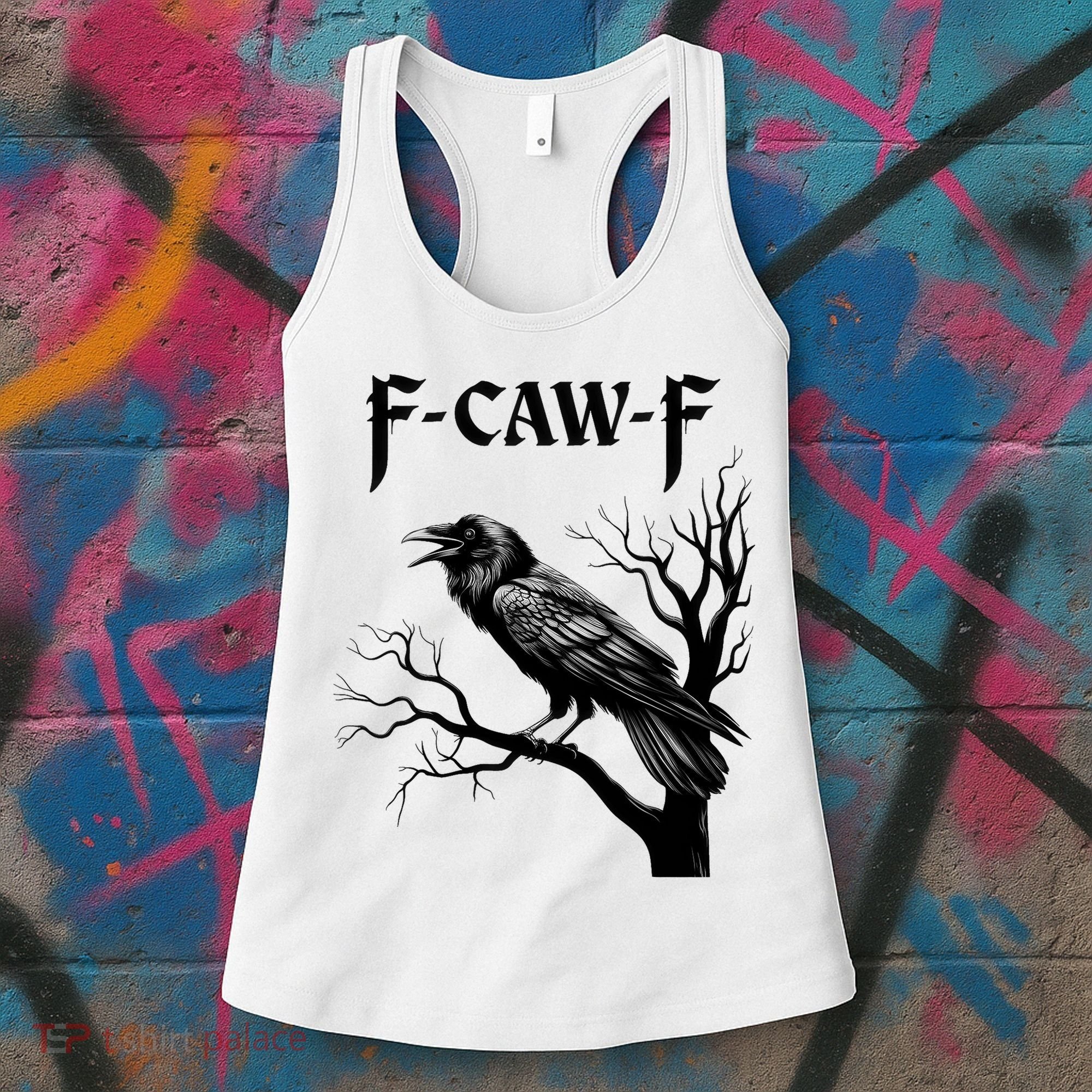 Black Crow, F-Caw-F Black Bird Women's Tank Top