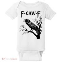 Black Crow, F-Caw-F Black Bird Baby Bodysuit thumb 0