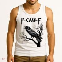 Black Crow, F-Caw-F Black Bird Tank Top thumb 3