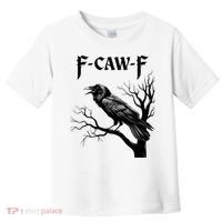 Black Crow, F-Caw-F Black Bird Toddler T-Shirt thumb 0