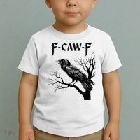 Black Crow, F-Caw-F Black Bird Toddler T-Shirt thumb 2