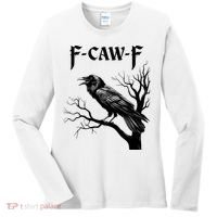 Black Crow, F-Caw-F Black Bird Women's Long Sleeve Shirt thumb 0